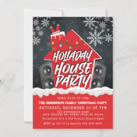 Hip Hop Weihnachts-Party Weihnachten