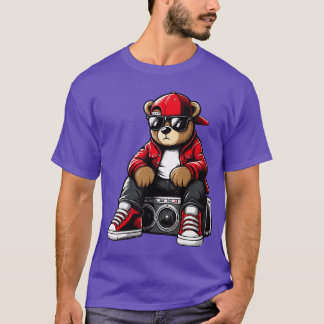 Hip Hopeddy Bear Rap Music friend family T-Shirt