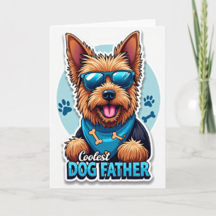 Hip Terrier Vatertagskarte Karte