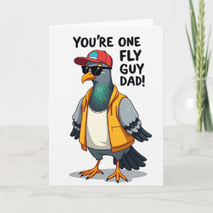 Hip Vogel Du bist ein fliegender Typ Karte
