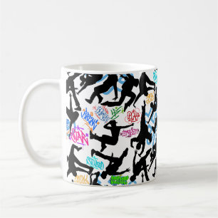 HipHop 50. Tanzmuster Kaffeetasse