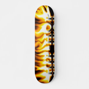 HipHop avec Flames Skateboard