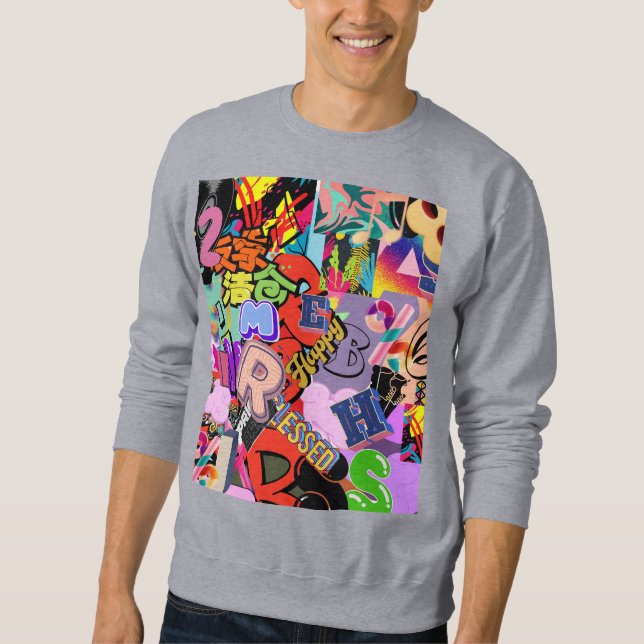 Hiphop-Leben Sweatshirt (Vorderseite)