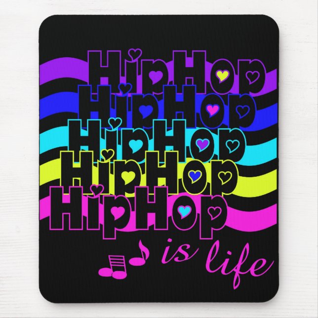 HipHop-Mousepad Mousepad (Vorne)
