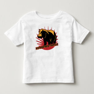 hiphopapotamus rhymenocerous kleinkind t-shirt