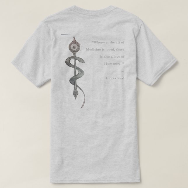 hippacrates T-Shirt (Design Rückseite)