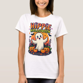 Hippi Halloween Niedliches Hemd T-Shirt