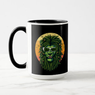 Hippi Süßer Löwenkönig Tasse