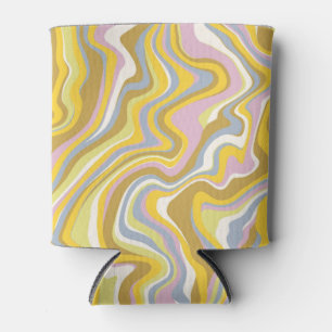 Hippie 70er Green Marble Liquid Swirl Boho Muster Dosenkühler