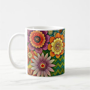 Hippie Art Coffee Tasse