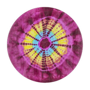 Hippie-Batik-Kreis Schneidebrett