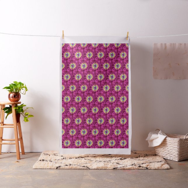 Hippie-Batik-Kreis Stoff (Beispiel)