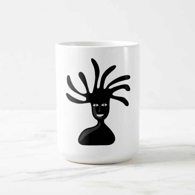 Hippie Black Boy Mug (Centre)