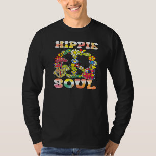 Hippie Blume Frieden Liebe Glück Soul 1 T-Shirt