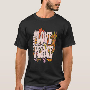 Hippie Blume Frieden Liebe Glück Soul 1 T-Shirt