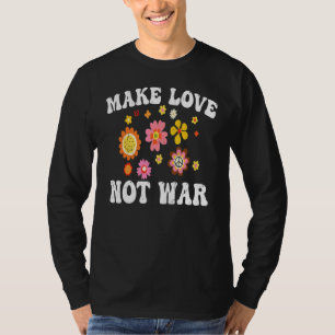 Hippie Blume Frieden Liebe Glück Soul 4 T-Shirt