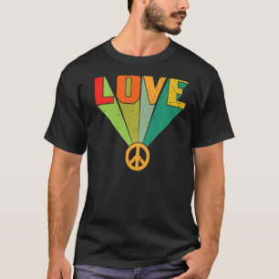 Hippie Blume Liebe Happy Soul T-Shirt