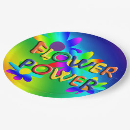 Hippie Blume Power Party Teller