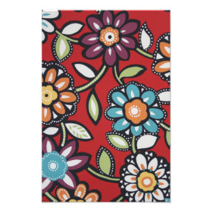 Hippie-Blumen-Powerdruck Fotodruck