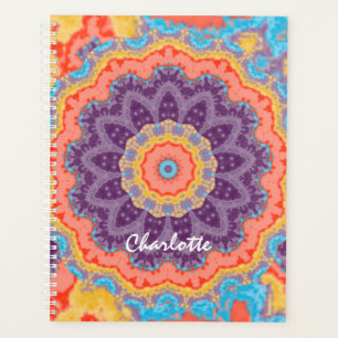 Hippie Bohemian Mandala Purple Mix Personnalisé