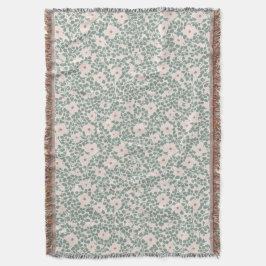 Hippie Boho Floral Decke