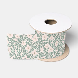 Hippie Boho Floral Satinband
