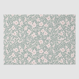 Hippie Boho Floral Seidenpapier