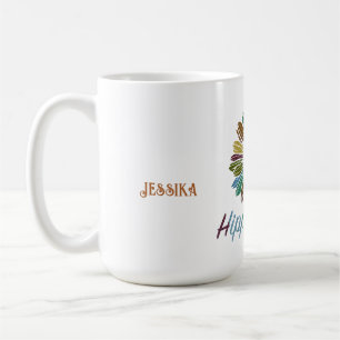 Hippie Boho Frieden Individuell Liebe Seele Person Kaffeetasse