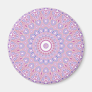Hippie Boho Funky Groovy Bohemisch Kaleidoscope Magnet