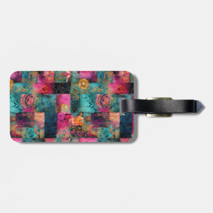 Hippie Boho Luggage Tag Gepäckanhänger