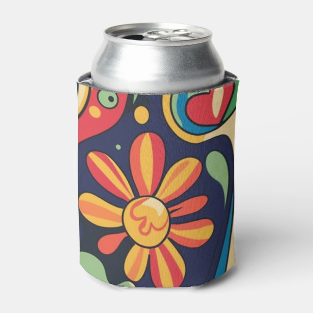 Hippie Can Cooler Dosenkühler (Kanne Vorderseite)