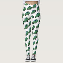 Hippie Car Zeichne benutzerdefinierte Leggings