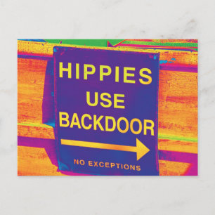 Hippie Carte Postale Hippie Connexion Hippie Coule