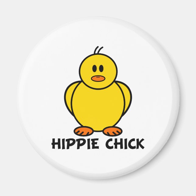 Hippie Chick Magnet (Vorne)