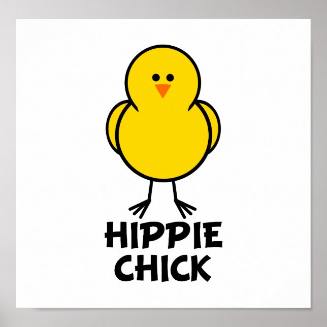 Hippie Chick Poster (Vorne)