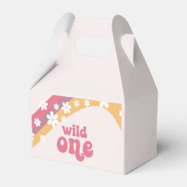 Hippie Daisy boho Wild One Rainbow Geschenkschachtel