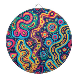 Hippie-Dartscheibe Dartscheibe
