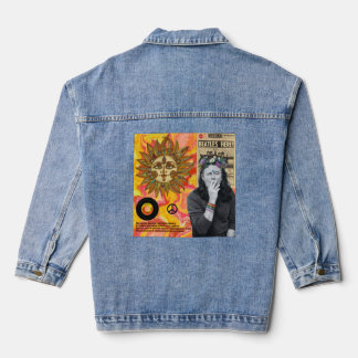 Hippie Denim Jacket - Boho Peace Festival Style Jeansjacke