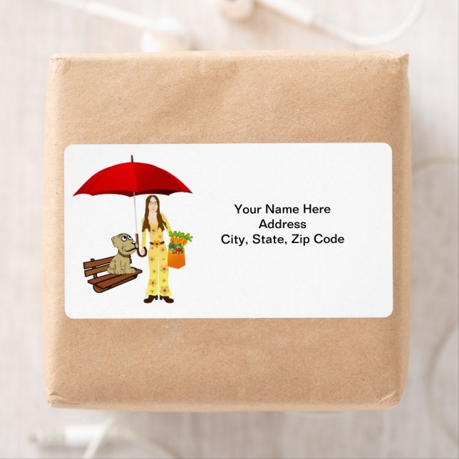 Hippie Dog Carrots vegetarische Labels (Insitu)