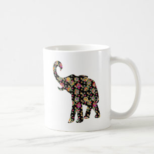 Hippie-Elefant Kaffeetasse