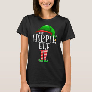 Hippie Elf Matching Family Christmas Gift Set Funn T-Shirt