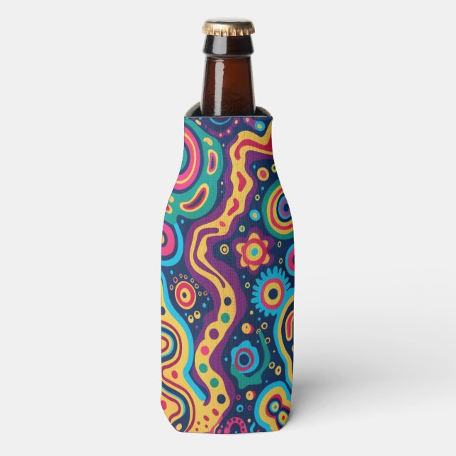 Hippie Flasche Cooler Flaschenkühler (Flaschenvorderseite)