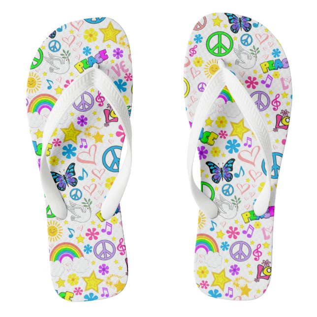 Hippie Flip Flops (Fußbett)