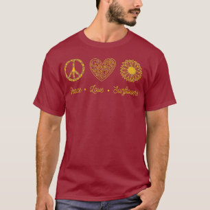 Hippie Florist Gift Gelbe Blume T-Shirt