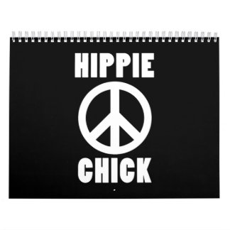 Hippie für Frauen Kalender