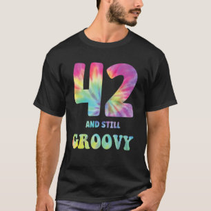 Hippie Gefärbte Krawatte 42 und immer noch Groovy T-Shirt