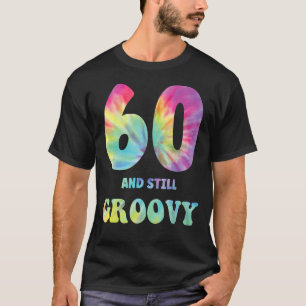 Hippie Gefärbte Krawatte 60 und noch immer Groovy T-Shirt