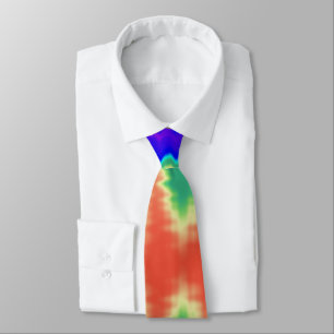 Hippie Gefärbte Krawatte Necktie