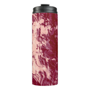 Hippie-Gefärbte Krawatte. Retro Form Kinder. Trend Thermosbecher
