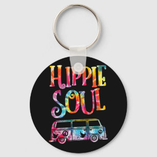 Hippie Gefärbte Krawatte Van Hippie Soul Schlüsselanhänger